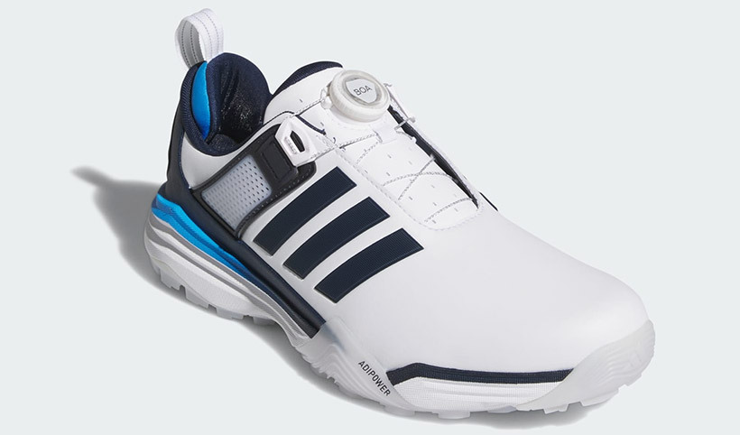 adidas ADIPOWER 26 SL BOA 男鞋(無釘) #JS4139 ,白/藍