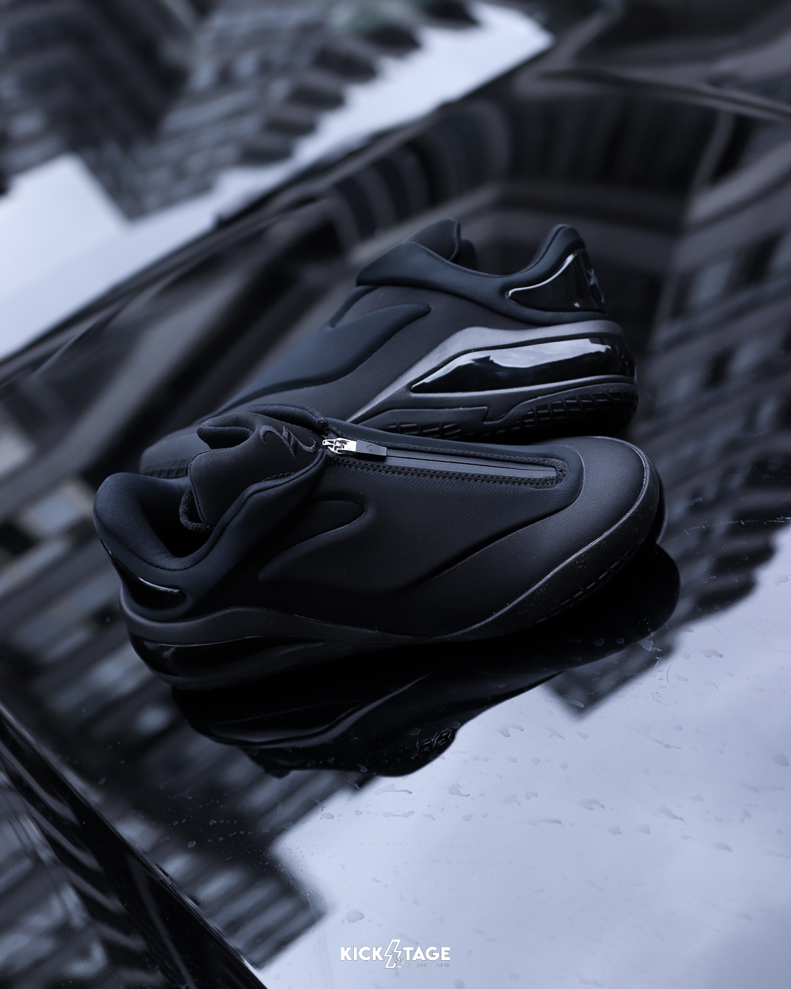 〈限量商品不退換〉男鞋 CONVERSE SHAI 001 'Charm Black '黑色 拉鍊 包覆 實戰 籃球鞋【A18977C】 SGA