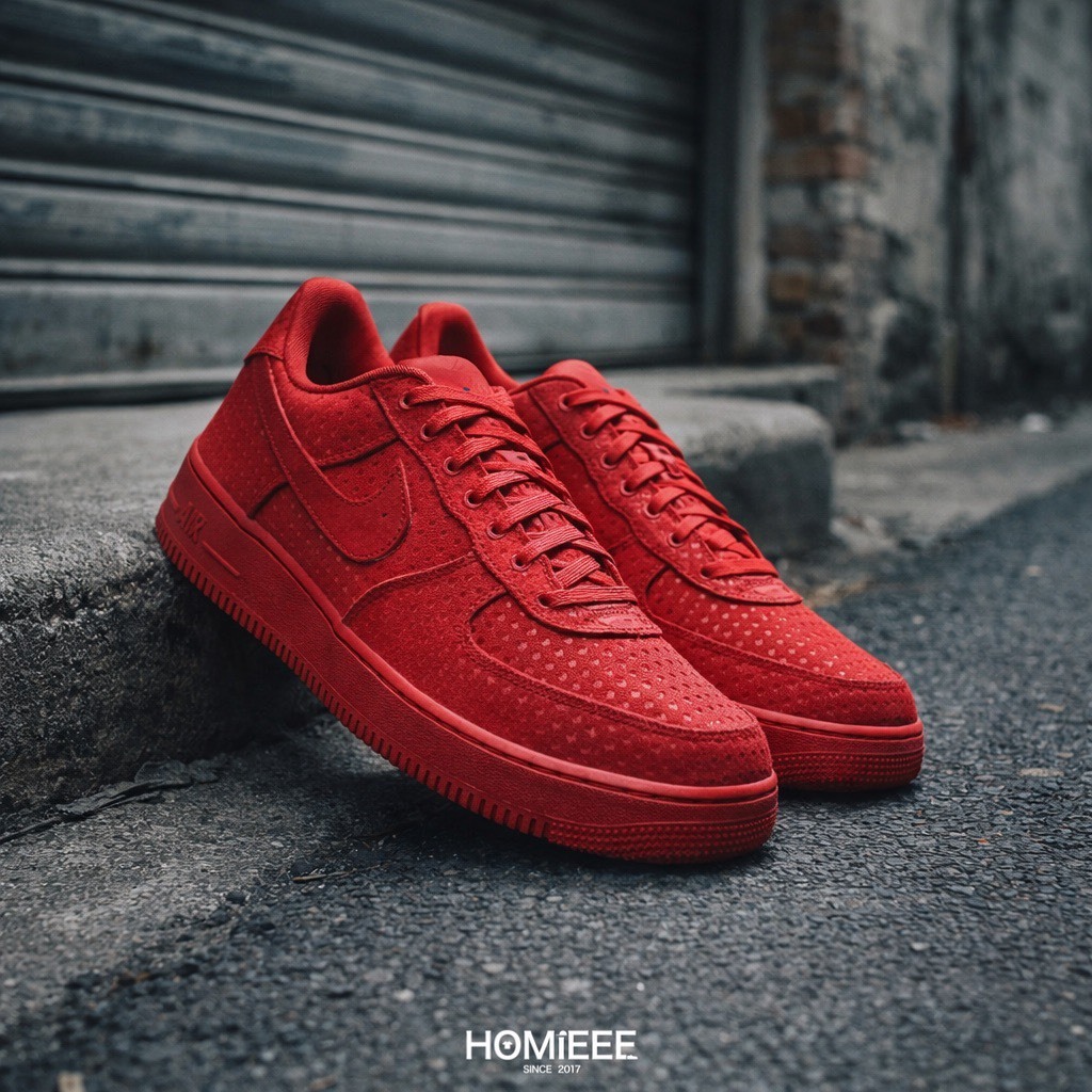 Nike Air Force 1 Valentine's Day 滿版 愛心 紅色 男鞋 [IB6836-600]