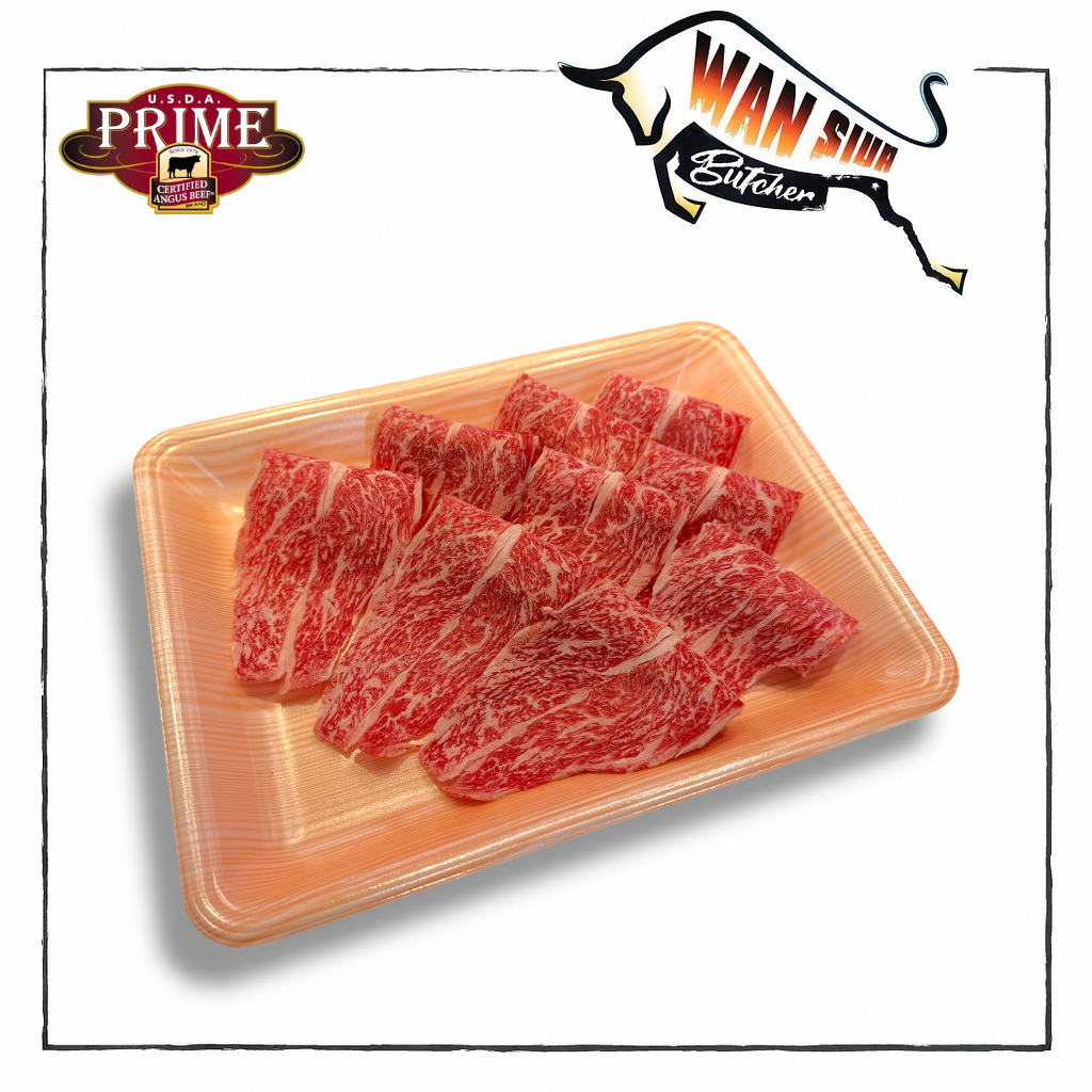 美國Prime安格斯牛小排(火鍋片) 220-230g
