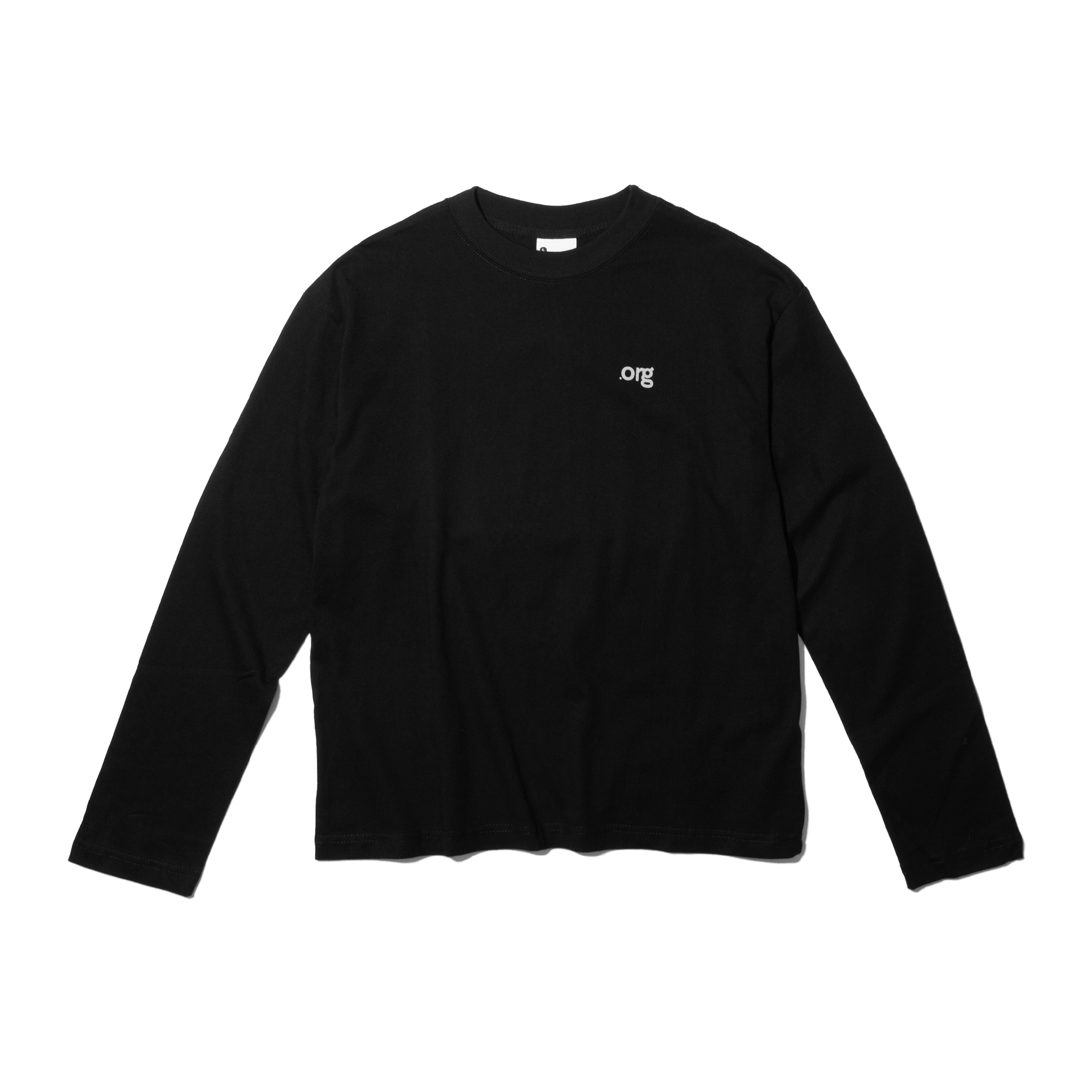 nul1.org .org Uniform LS Tee Black [nu-T107]