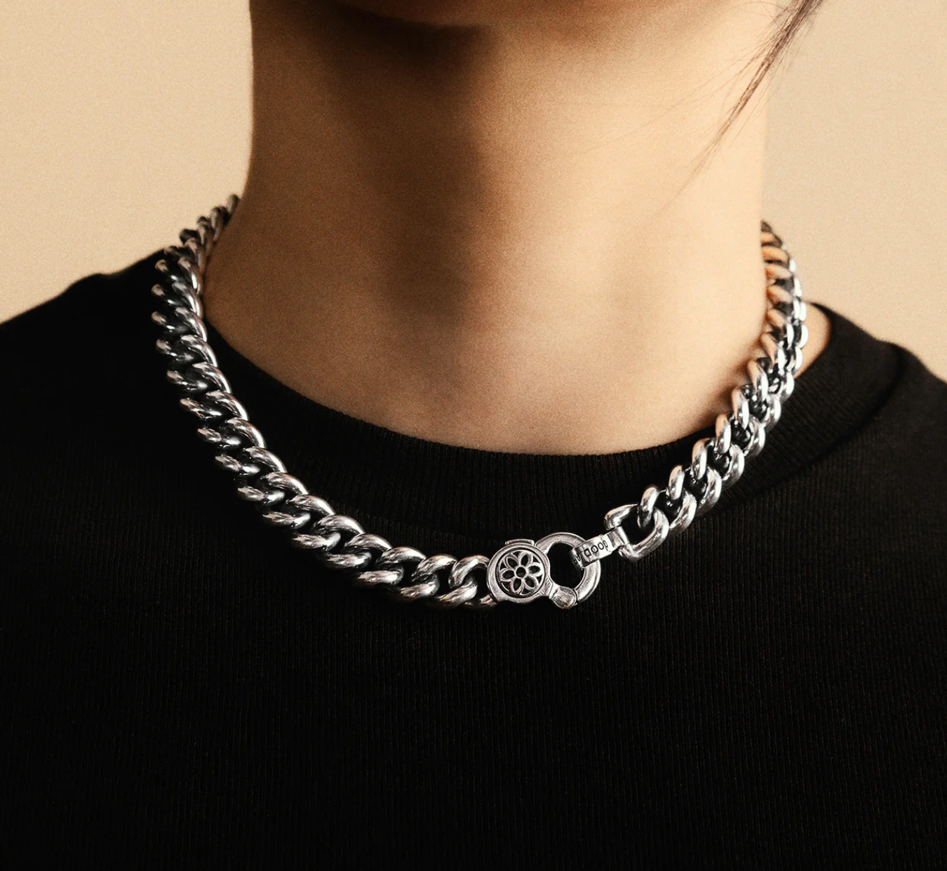 Curb Chain Necklace - C