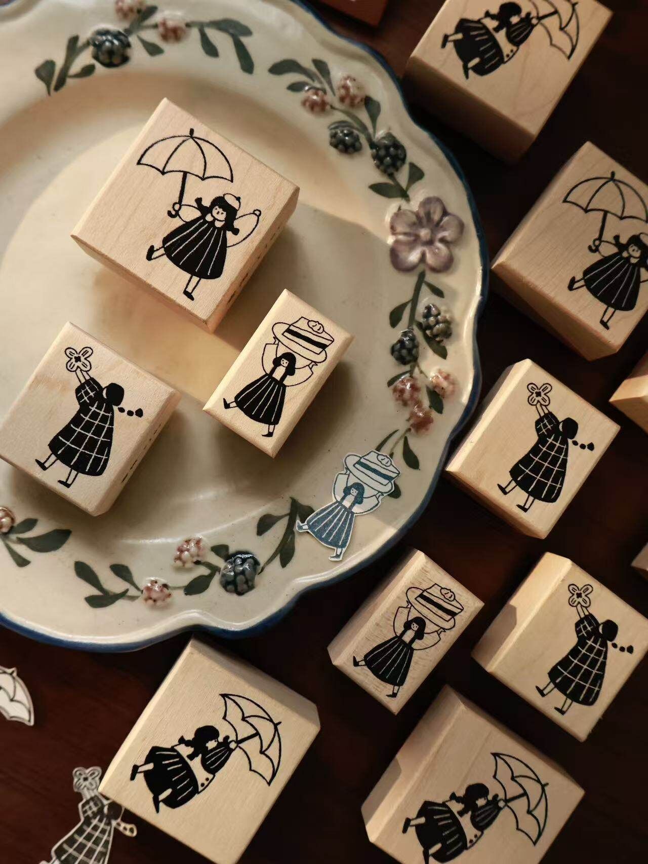 Yier Creative Studio - Rubber Stamp -  Phase 5 Series