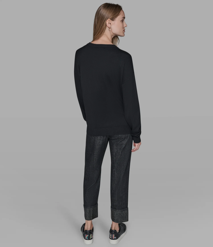 【直播】Karl Lagerfeld Paris LX021032 EMBELLISHED WHIMSY 女裝毛衣