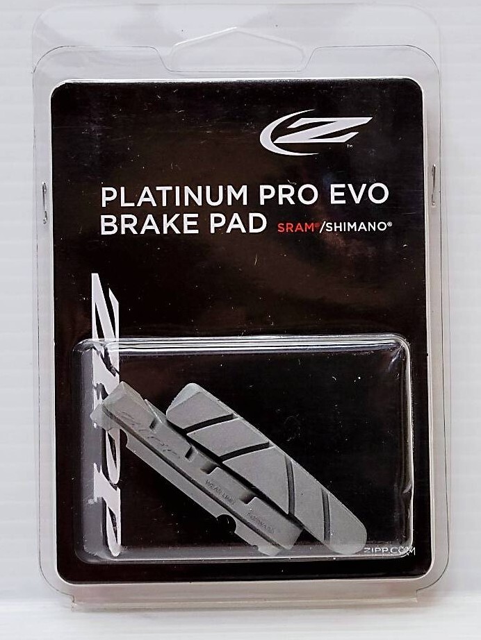 ZIPP PLATINUM PRO EVO BRAKE PAD 白金版 碳纖維煞車皮 碳框用剎車皮 CARBON框剎車皮 一輪份