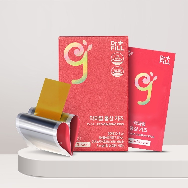 HOT-LLG0210-012 A5-Dr.Fill 兒童紅參口腔溶解膜片 30片 /1盒【到期日2026/09】 (A12)