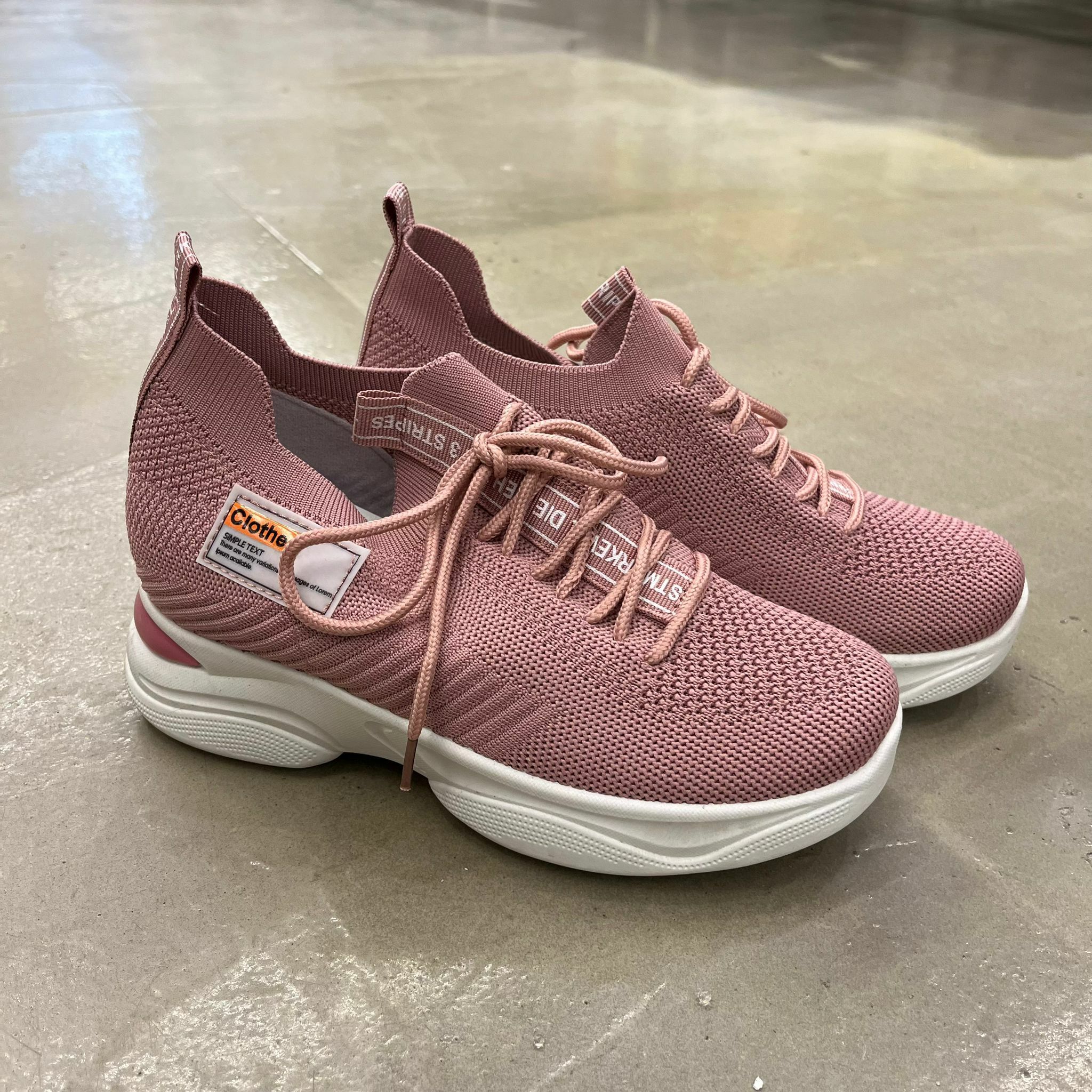 HOT-LLG0210-046 JA1523-pink 粉色網款波鞋245 (A46)