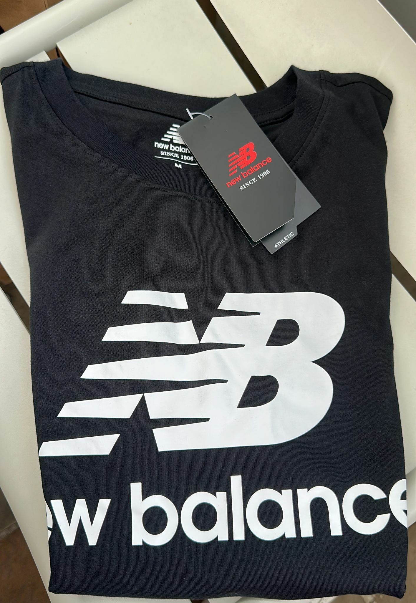 HOT-LLG0210-062 NewBalance 黑色TEE M SIZE (A62)