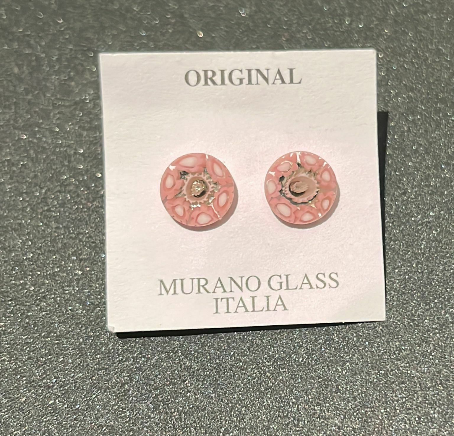 HOT-LLG0210-112 粉紅色系列隨機耳釘 (A112)