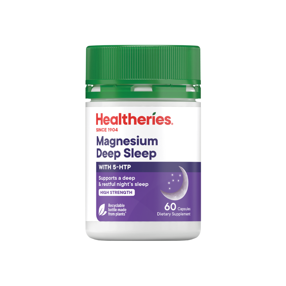 HOT-LLG0210-201 Deep Sleep with 5HTP 深度睡眠配方 5HTP&鎂 (60粒) (A201)