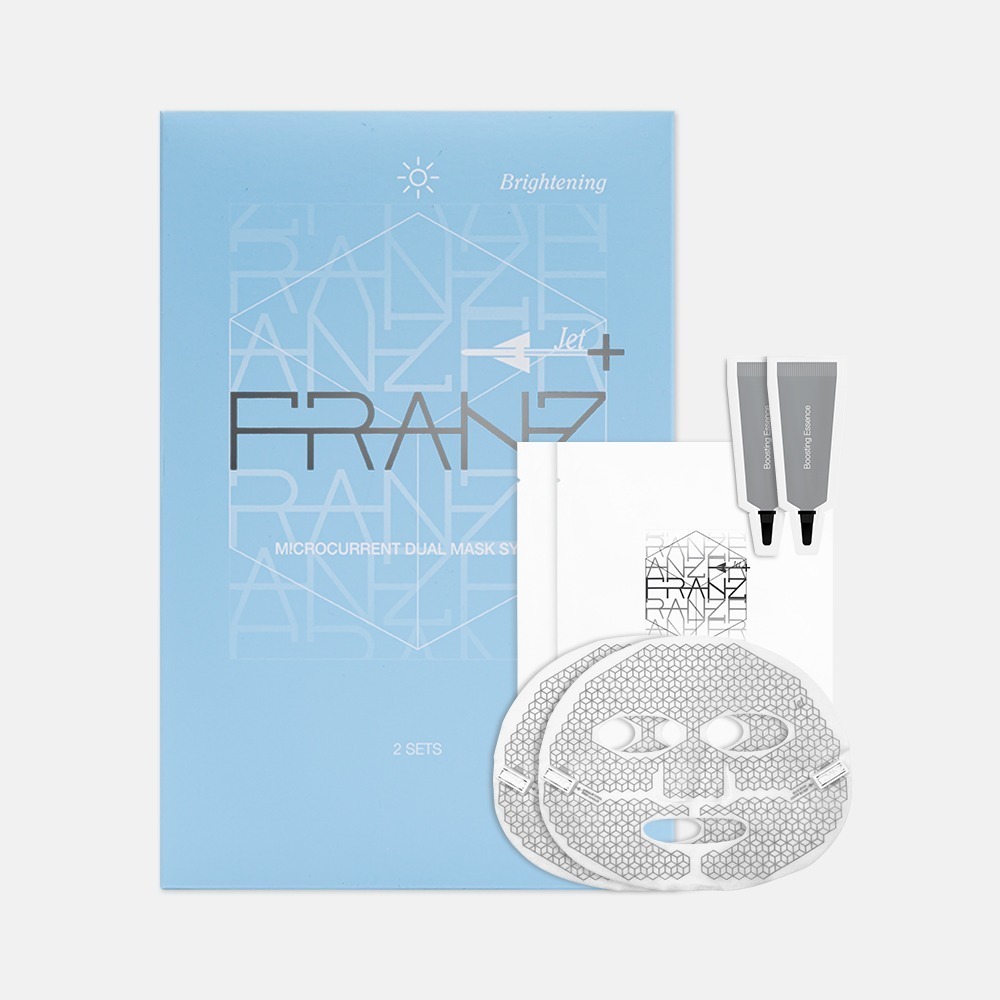 HOT-LLG0210-302 FRANZ JET PLUS BRIGHTENING DUAL MASK SYSTEM (BRIGHTENING MASK) 25ml*2/3ml*2 (A302)