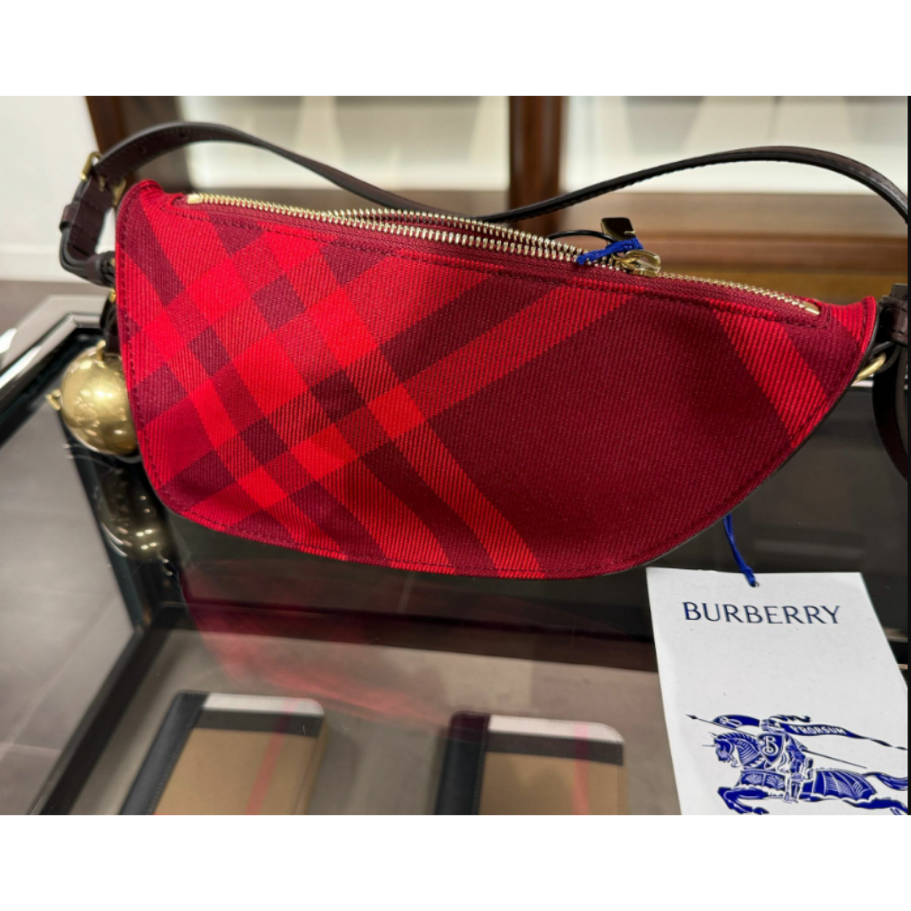 HOT-LLG0210-338 Burberry 手袋(紅色) (B32)