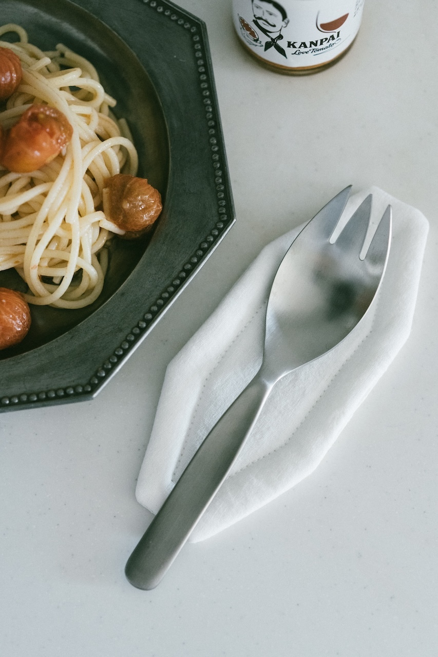 燕振興工業 racco 系列日本製寬勺式分菜／獨享兩用用蓮華叉匙