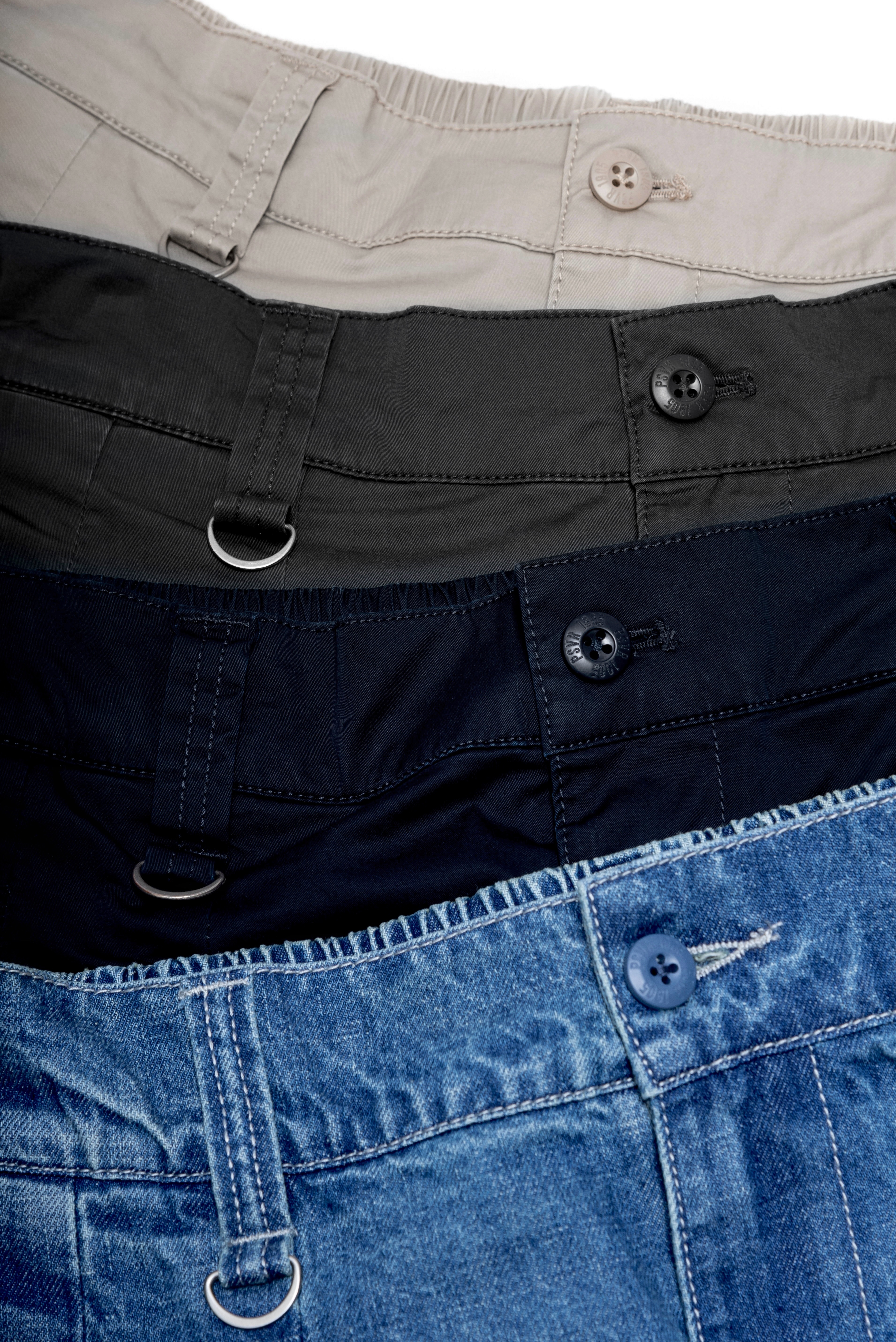 PERSEVERE BALLOON-FIT TAPERED PANTS 彈性棉質氣球感錐形長褲