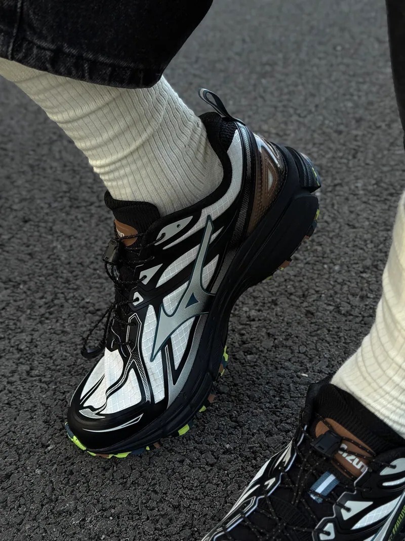 "代購" Mizuno Halo Mix TL 復古 白棕拼接 防潑水 男女機能鞋 D1GH251204