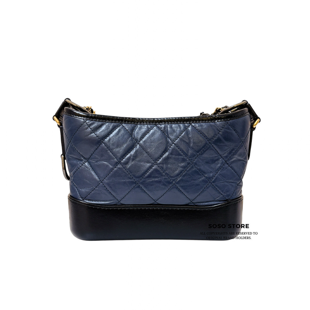 Chanel Gabrielle Hobo Bag - Navy / Ghw&Shw