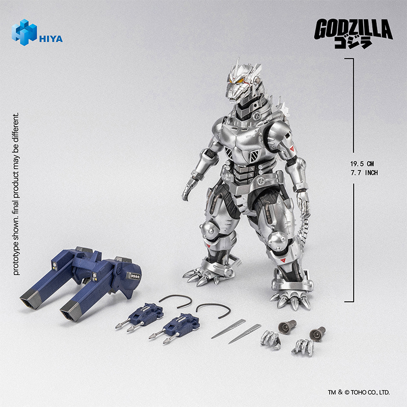 (預訂) Hiya EBG0289 GODZILLA AGAINST Mechagodzilla MFS-3 Figure