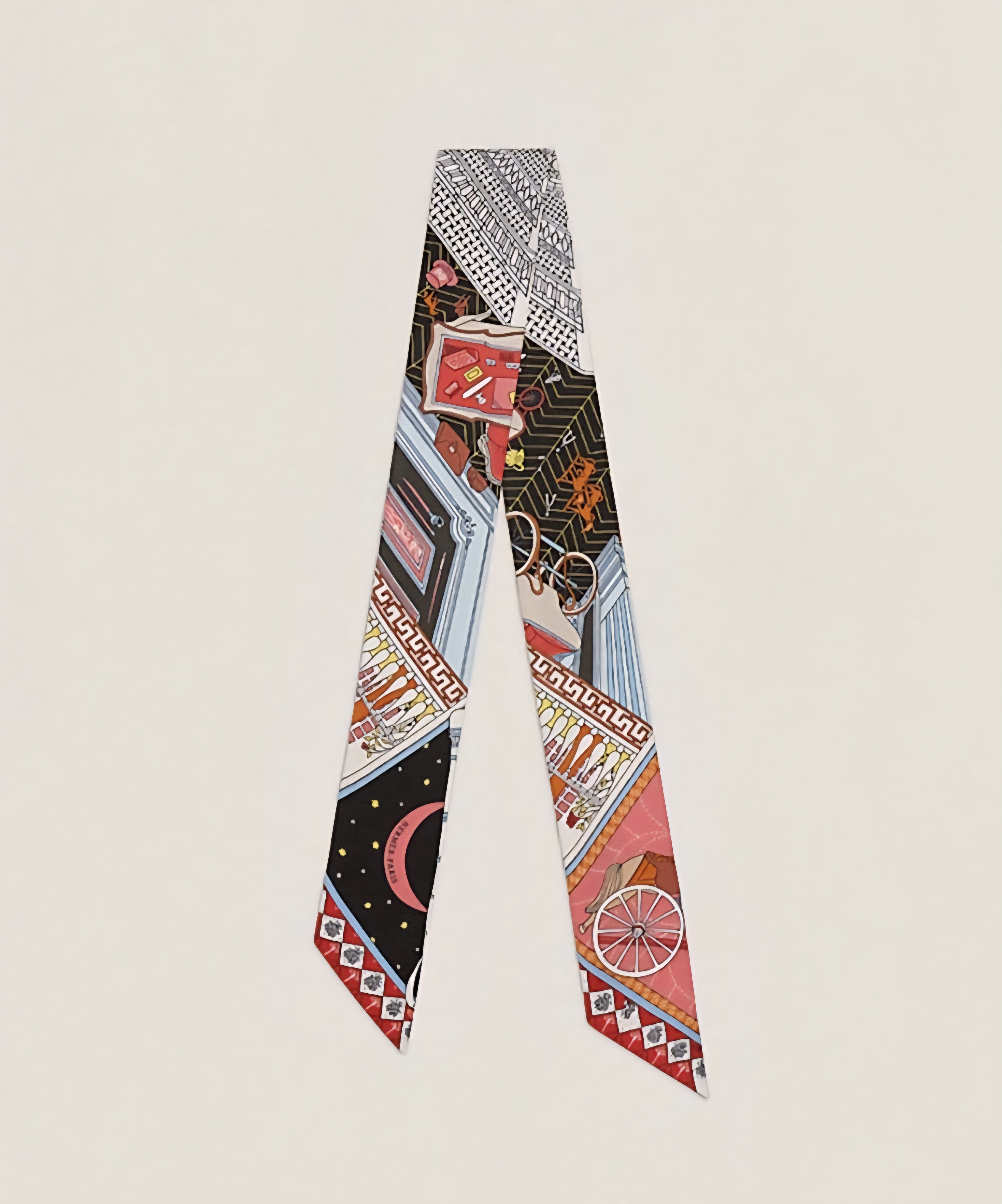 HERMES Objets de Curiosite Twilly FC/EBENE/GRENA/DINE/CI