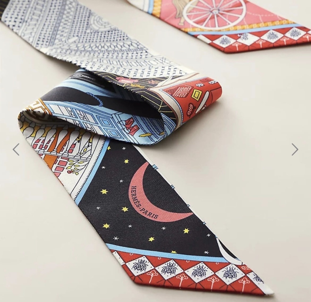 HERMES Objets de Curiosite Twilly FC/EBENE/GRENA/DINE/CI