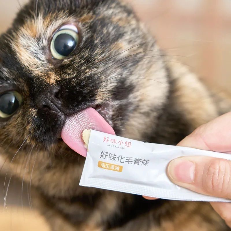 好味化毛膏條-南瓜香雞(8gx8條)