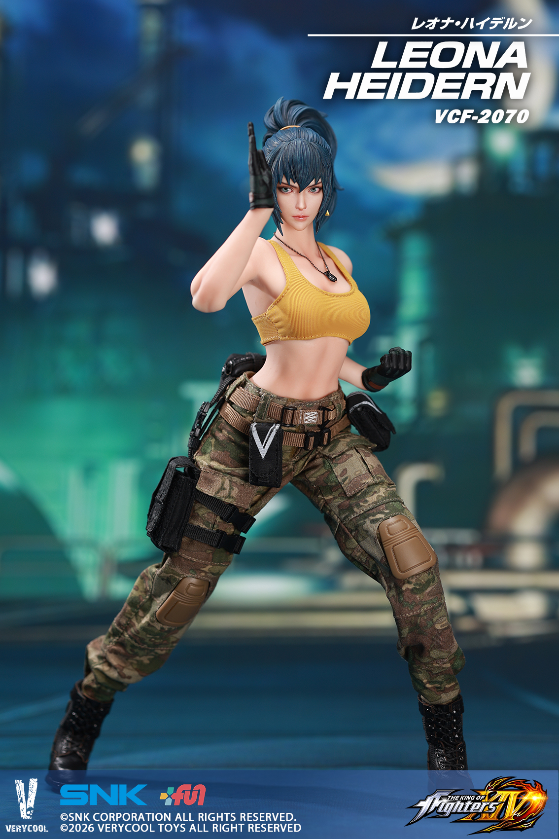 (預訂) Verycool VCF-2070 1/6 the KOF XIV Leona Heidern