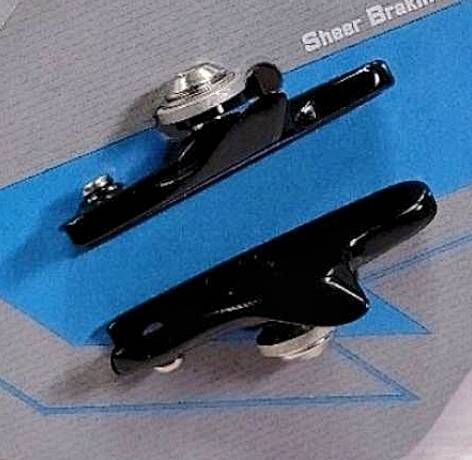(剎車座無皮) ASHIMA 剎車座 煞車座 無附皮 適用:Shimano SRAM 系列夾器用 其他品牌公路車夾器也都可用 一輪份