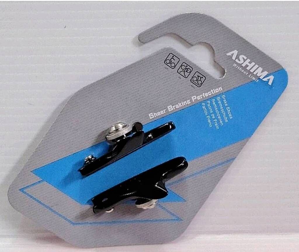 (剎車座無皮) ASHIMA 剎車座 煞車座 無附皮 適用:Shimano SRAM 系列夾器用 其他品牌公路車夾器也都可用 一輪份