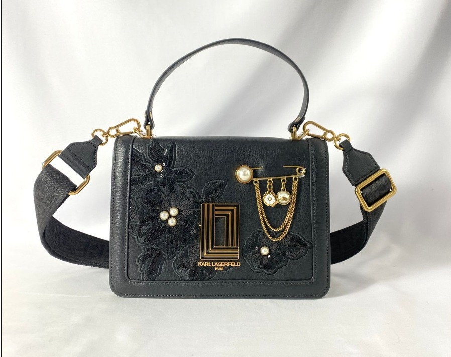 【直播】Karl Lagerfeld Paris LX021046 手提包 (黑色)