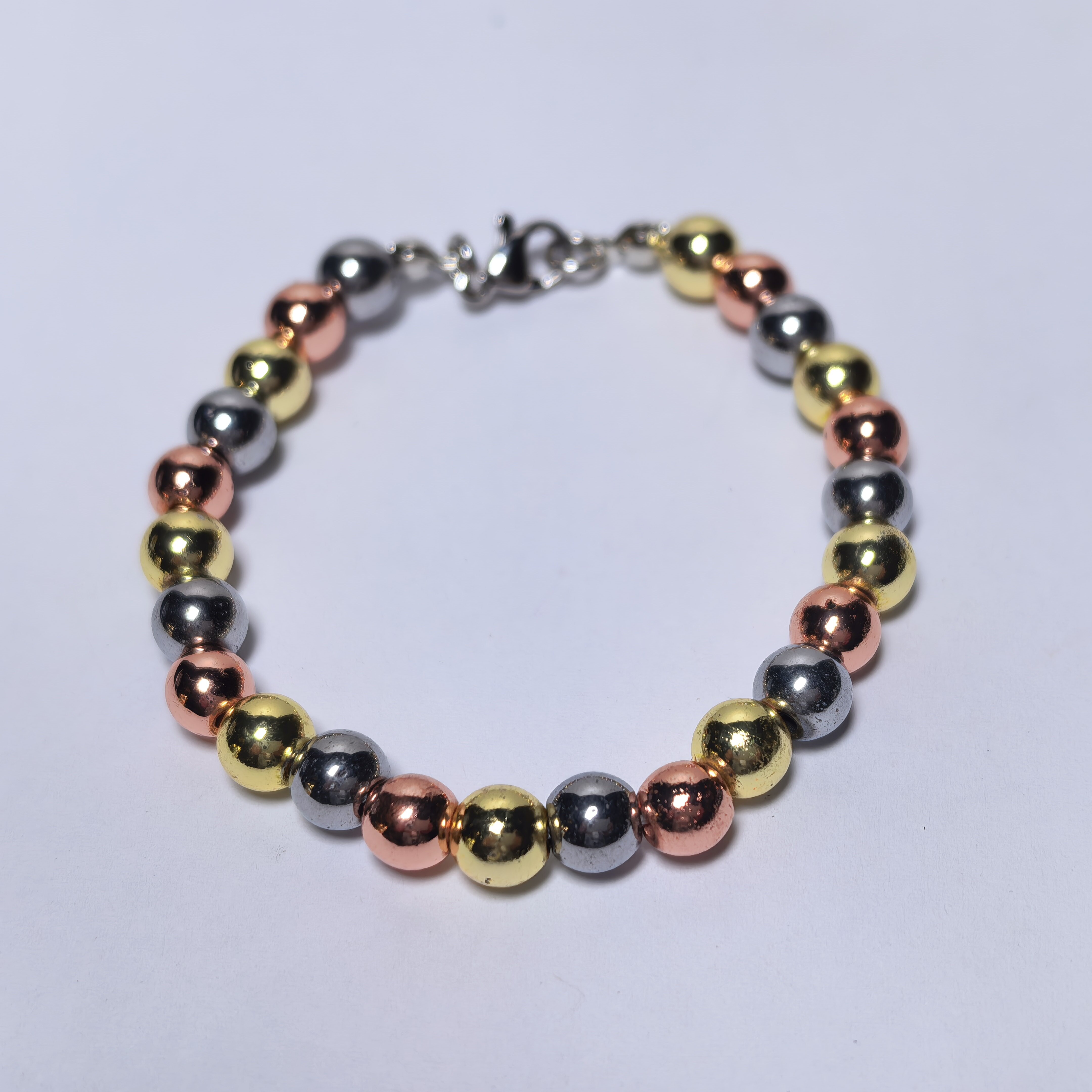 黑膽石3色手鏈 CH1506