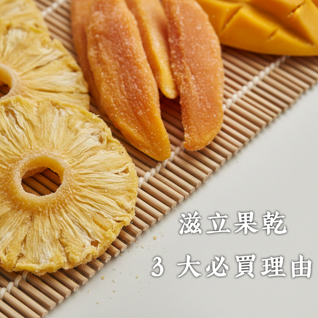 果乾可以帶回台灣嗎？選擇滋立無添加果乾