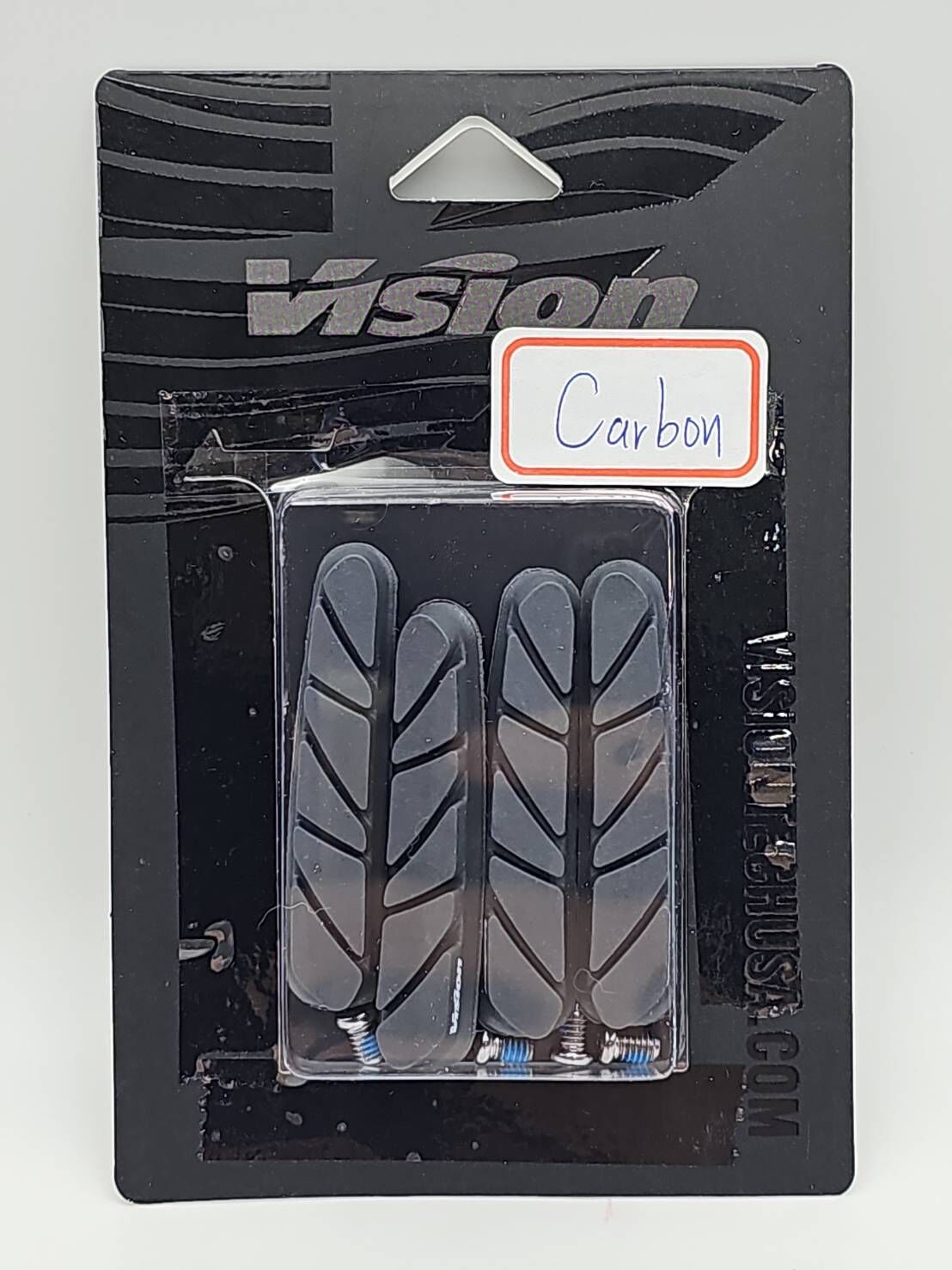 VISION E0065 CARBON 碳纖維框剎車皮 碳框用煞車皮 CARBON框用剎車皮 剎車溝加深加多 一車份
