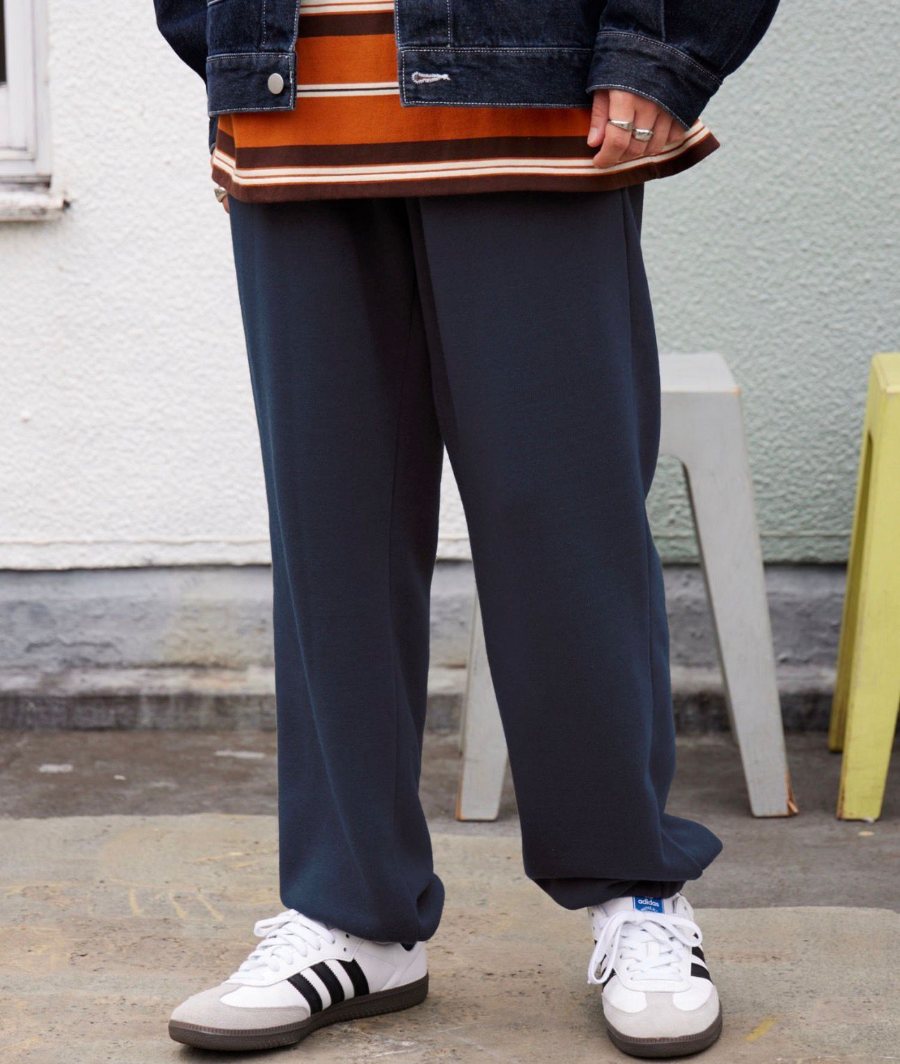 【預購】JN0210103 BARK MANHATTAN 刷毛束口棉褲