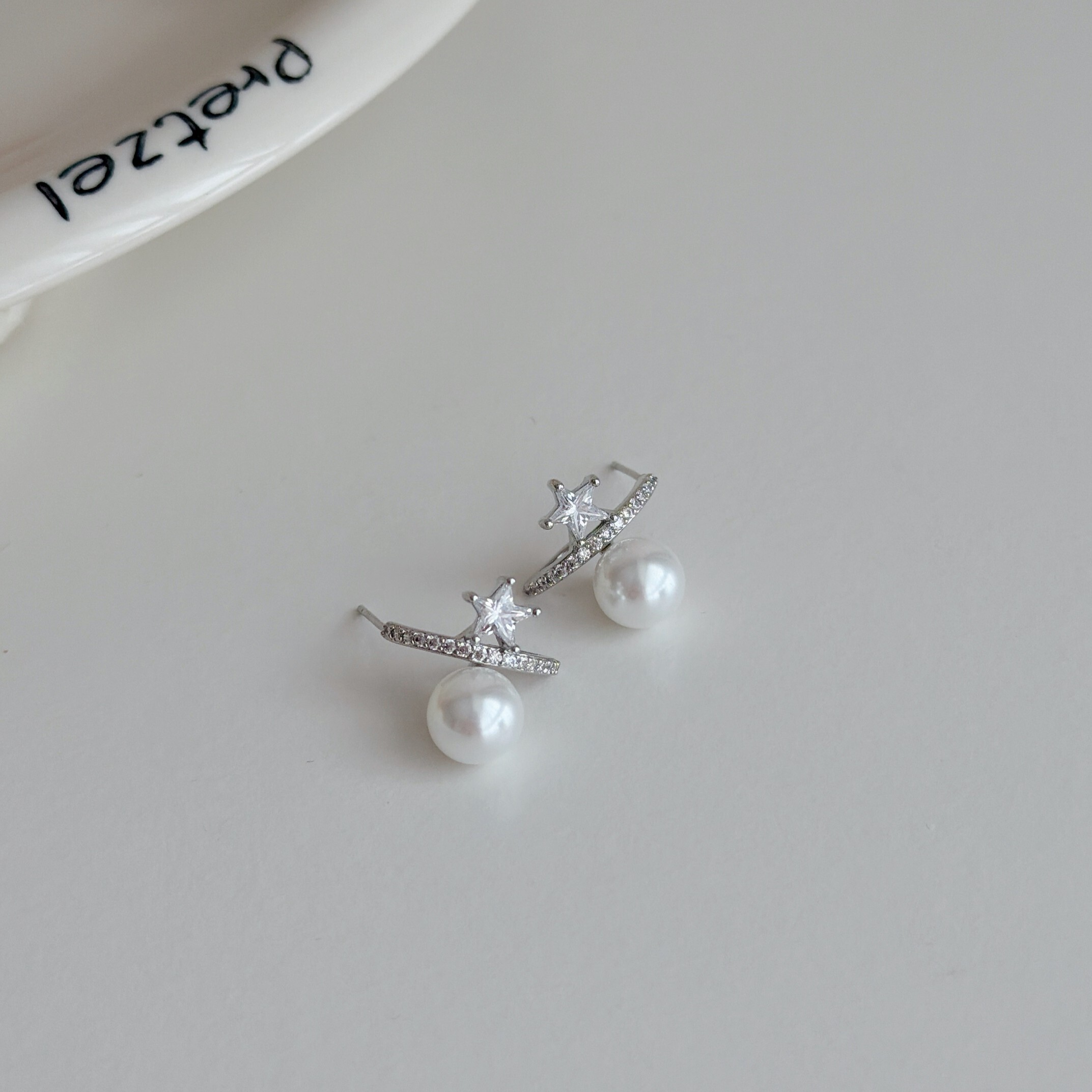 星月光｜Take Me 純銀針耳環