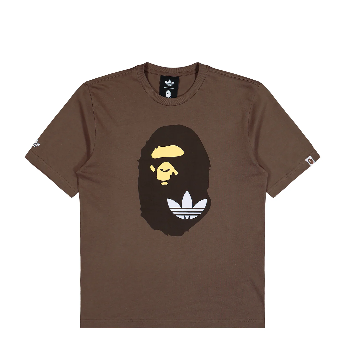 -(B3c01)-A BATHING APE X ADIDAS SSL TEE BAPE 2026 聯名款 猿人頭 短T-KF4915