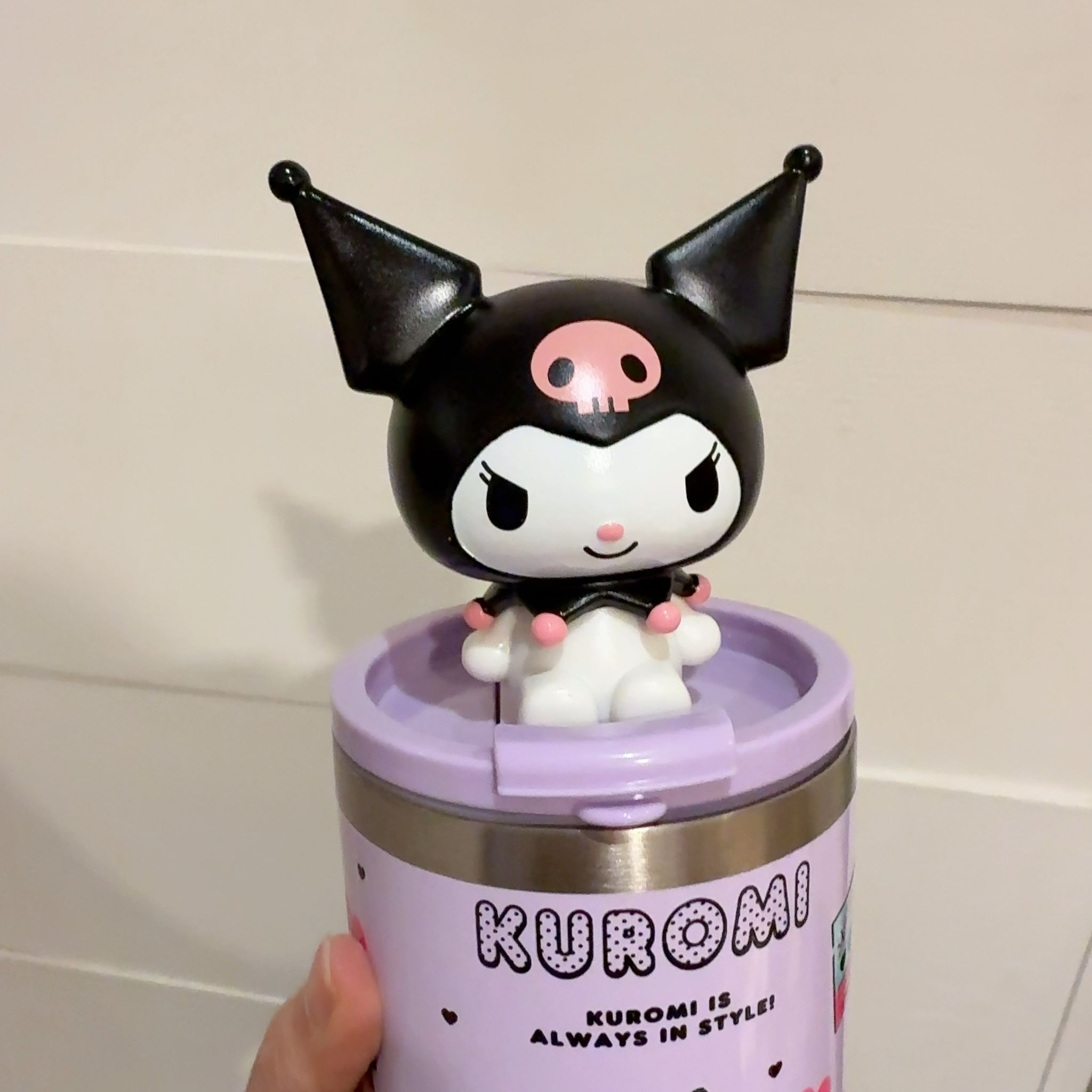 26053-KU Sanrio Kuromi  x Buderus 德國聯名不鏽鋼陶瓷冰霸杯 #TW-KM26