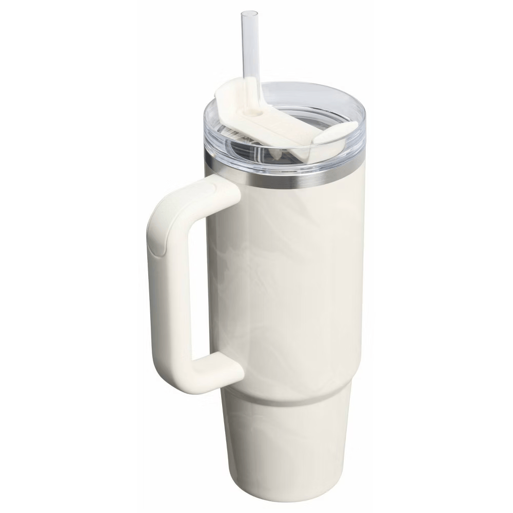 少 量 現 貨 / 預 購 產 品丨STANLEY THE QUENCHER H2.0 FLOWSTATE™ 30OZ 防漏吸管隨手杯 CALCITE CALACATTA