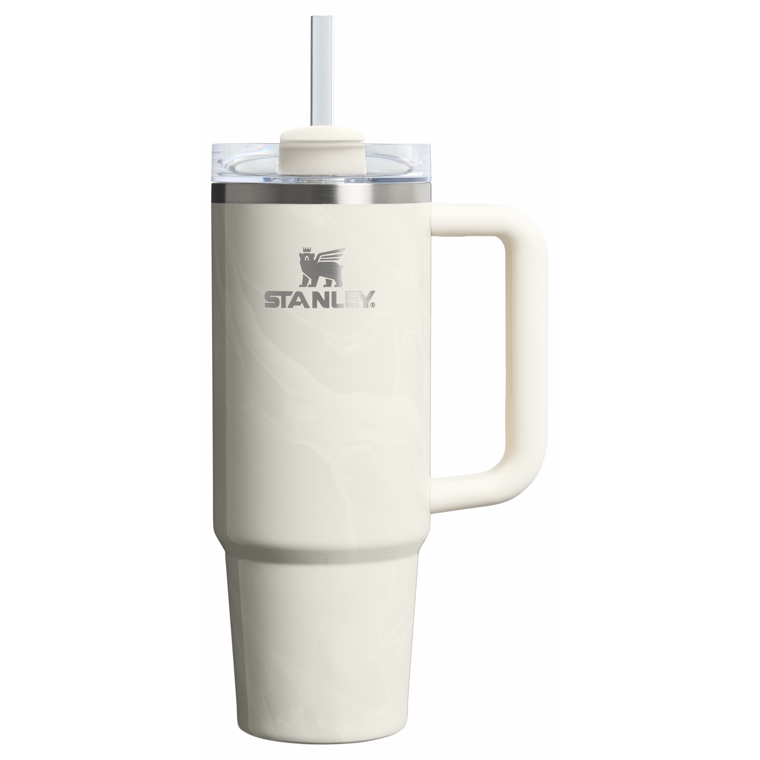 少 量 現 貨 / 預 購 產 品丨STANLEY THE QUENCHER H2.0 FLOWSTATE™ 30OZ 防漏吸管隨手杯 CALCITE CALACATTA