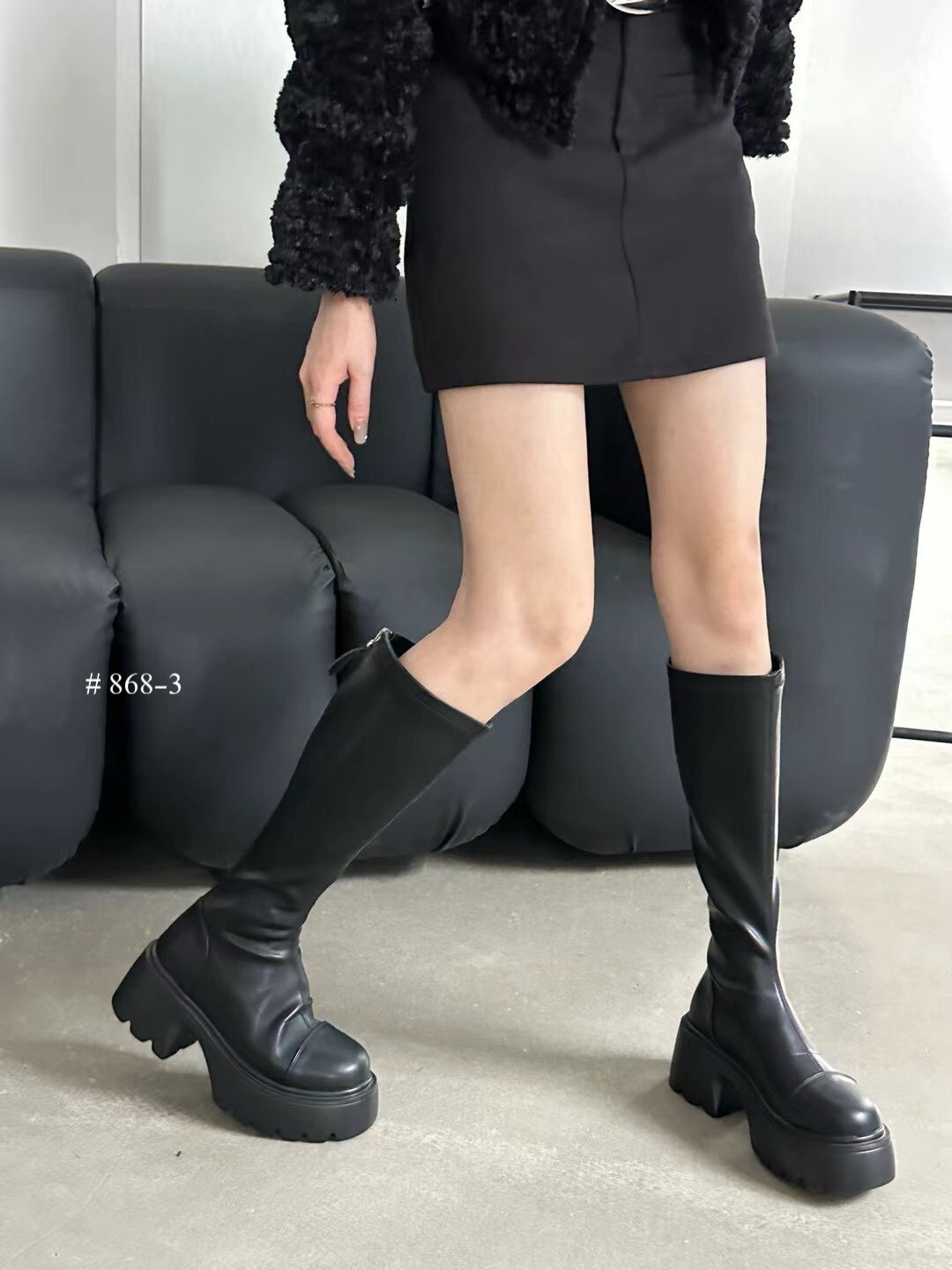 量厚底馬丁長靴 RW868-3