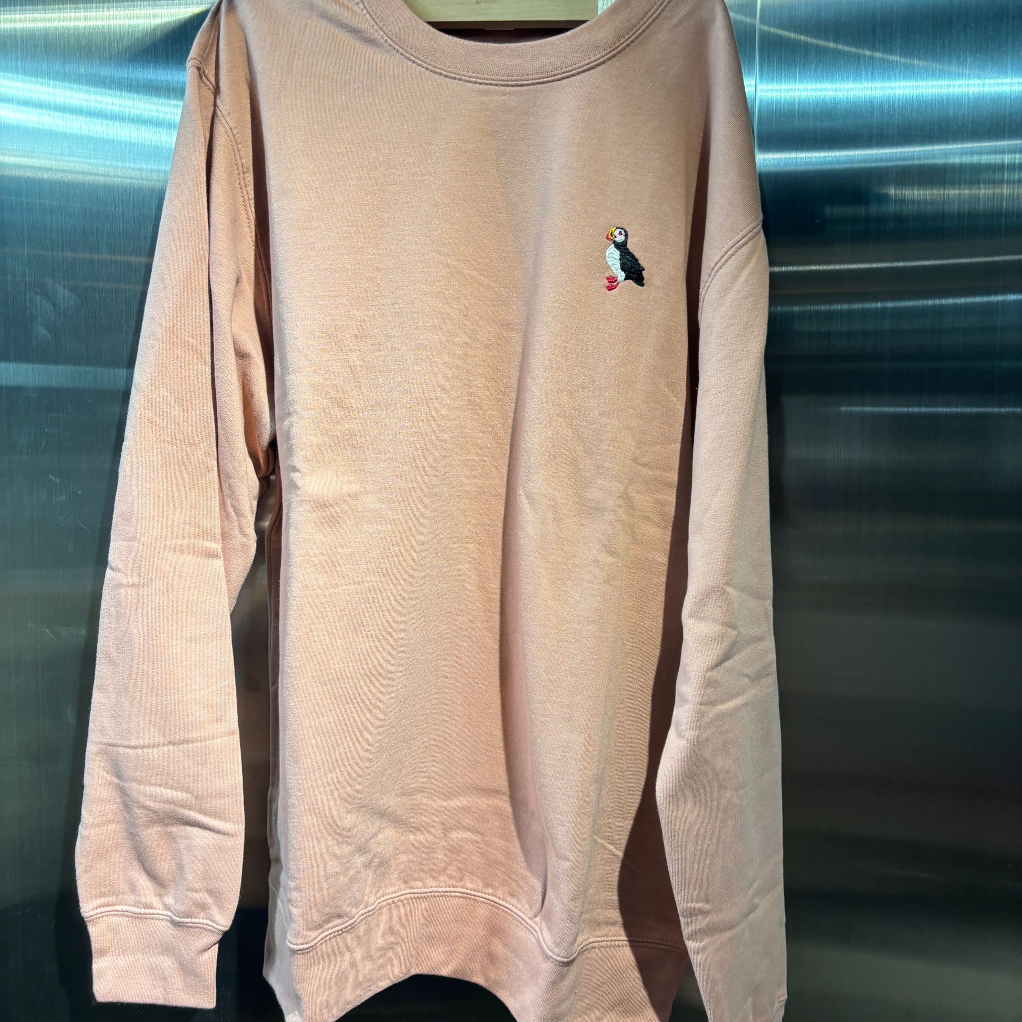 HOT-LLG0210-381 粉色衛衣 (鸚鵡) M (B75)