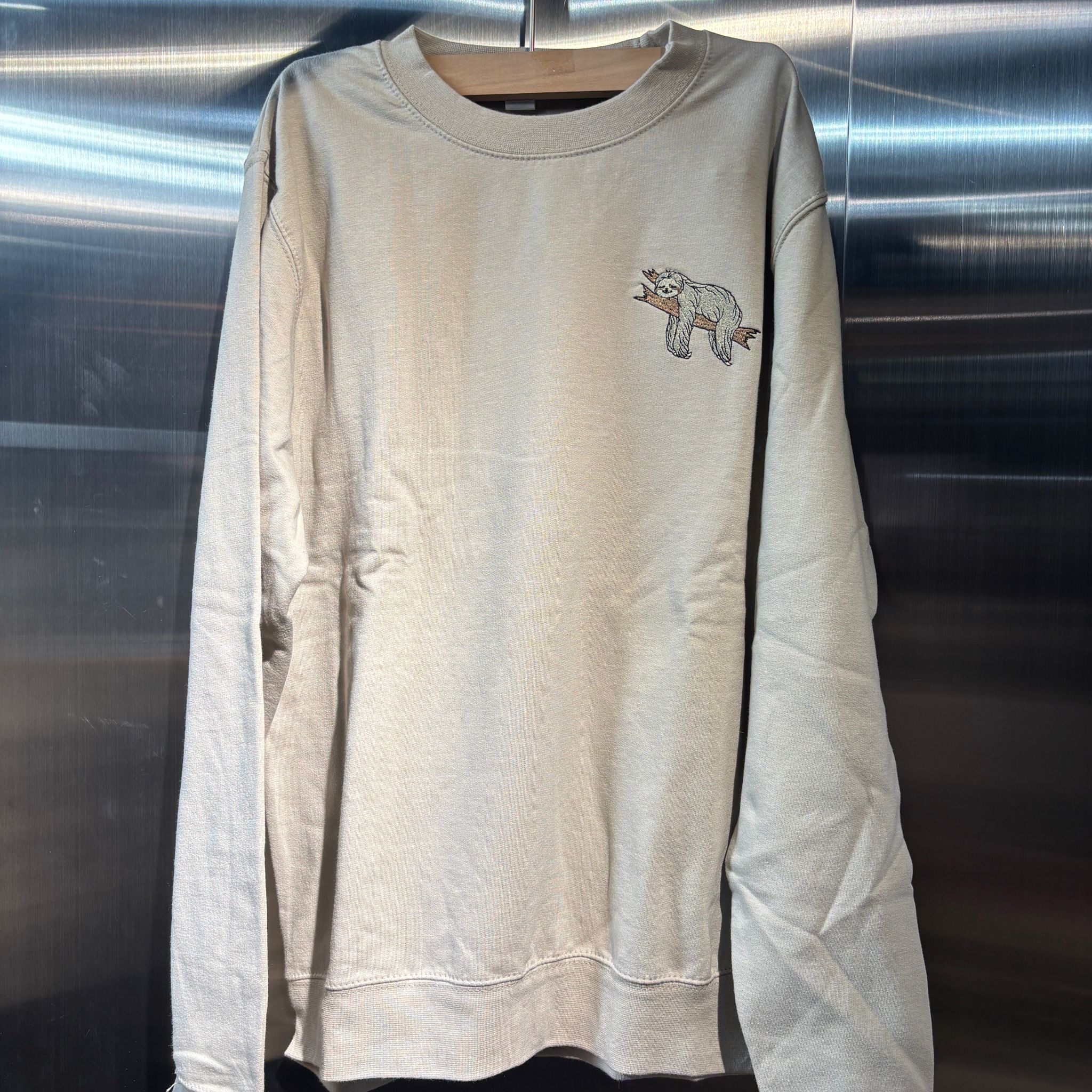 HOT-LLG0210-382 杏色衛衣 (樹懶) M (B76)