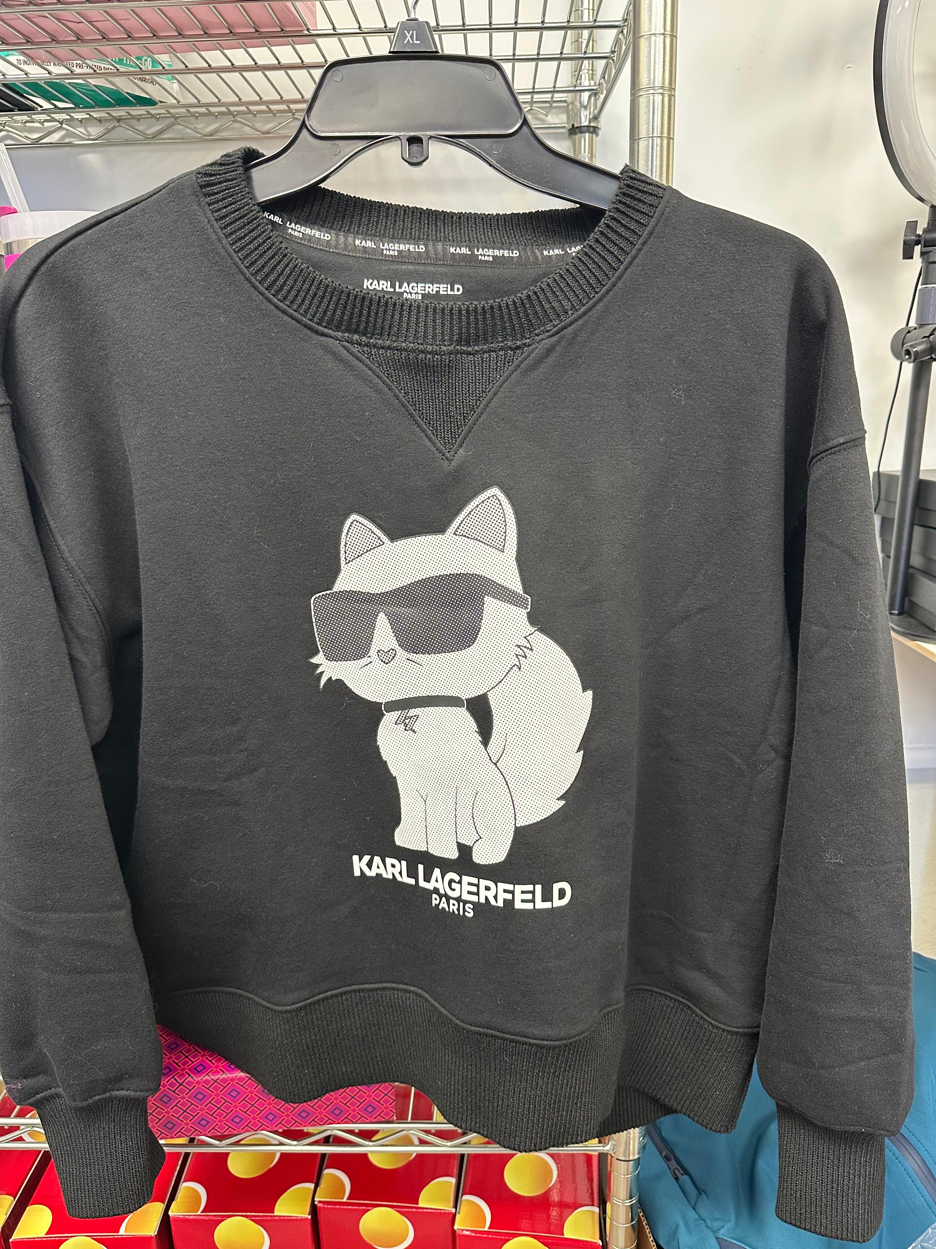 【直播】Karl Lagerfeld Paris LX021030 TWEED CHOUPETTE 女裝衛衣
