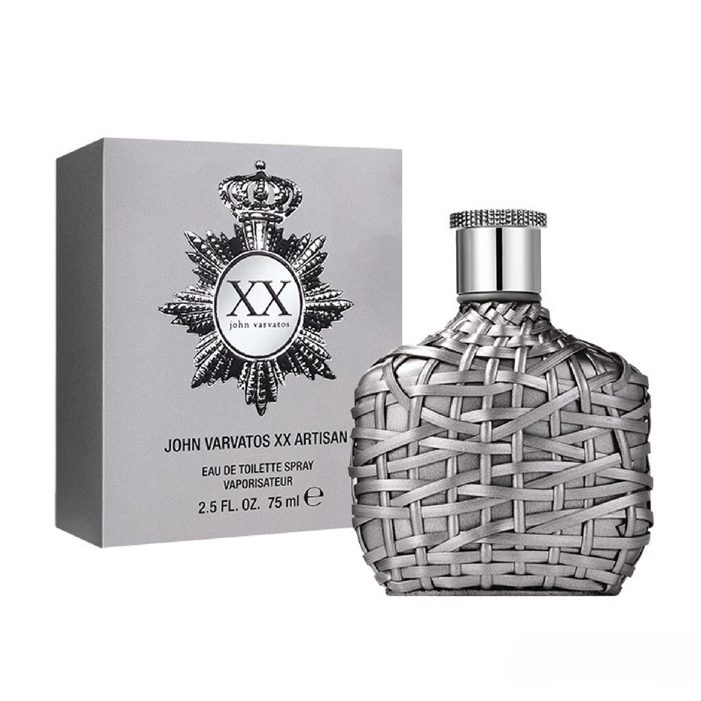John Varvatos XX工匠銀魂男性淡香水125ml Tester(環保紙盒)