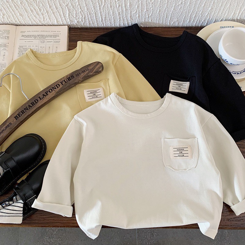 寬鬆小口袋上衣