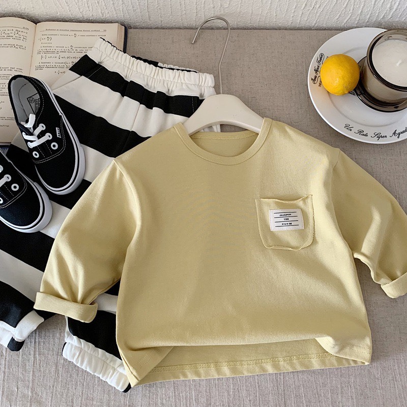 寬鬆小口袋上衣