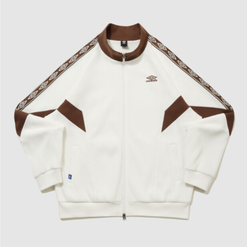 【代購】UMBRO 撞色 Waffle Track Jacket 運動外套