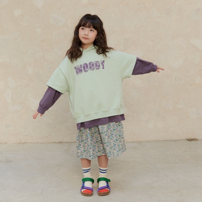 90-160 春日碎花背心洋裝 2色