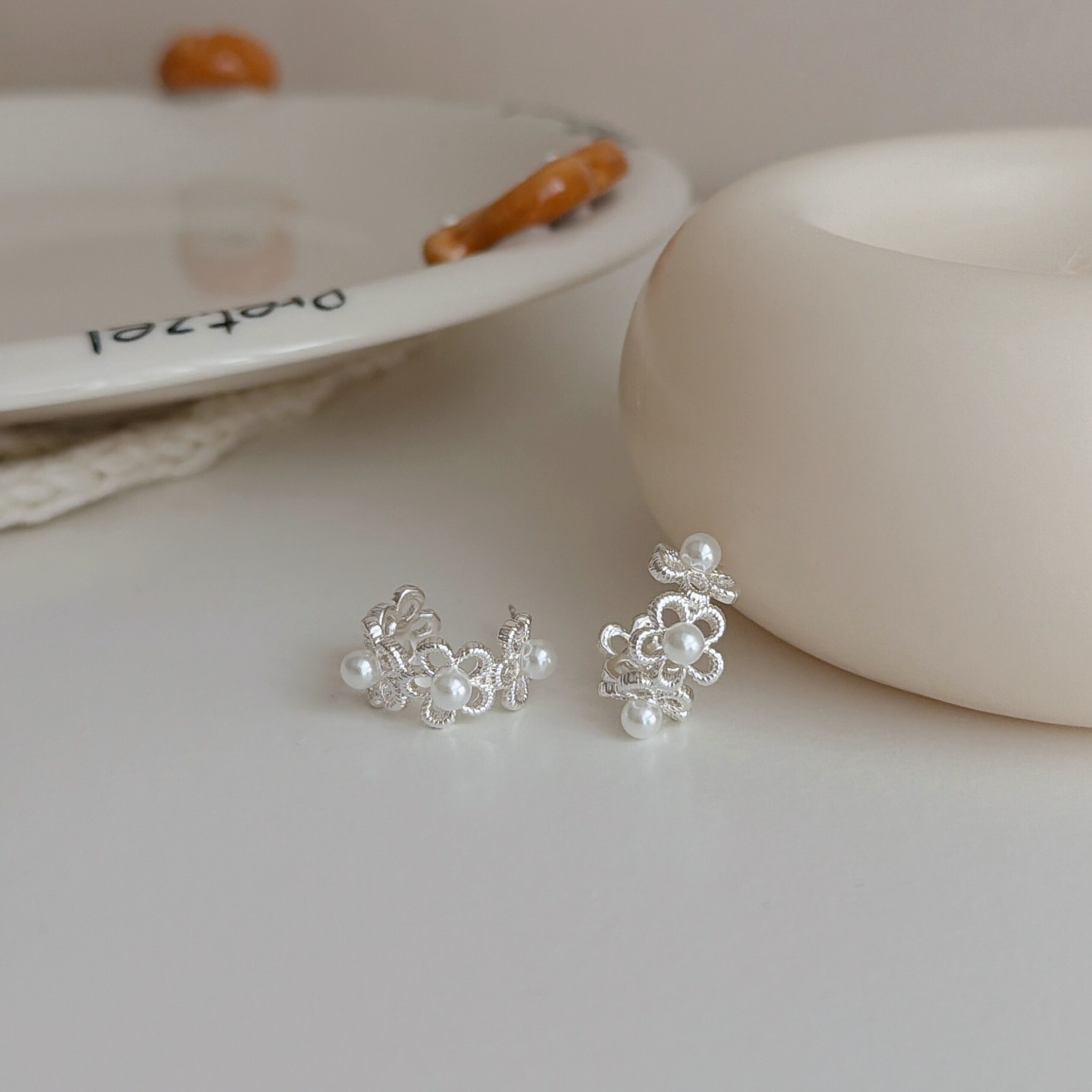 Spring Flower｜Take Me 純銀針耳環