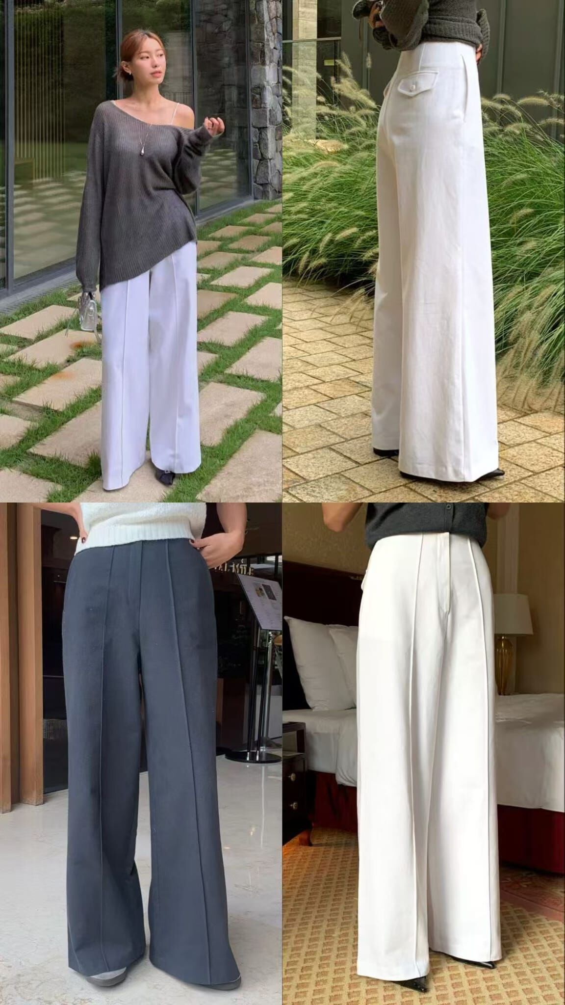 OB5503 中線闊褲 *特價* (優惠碼同充值購物金不適用)