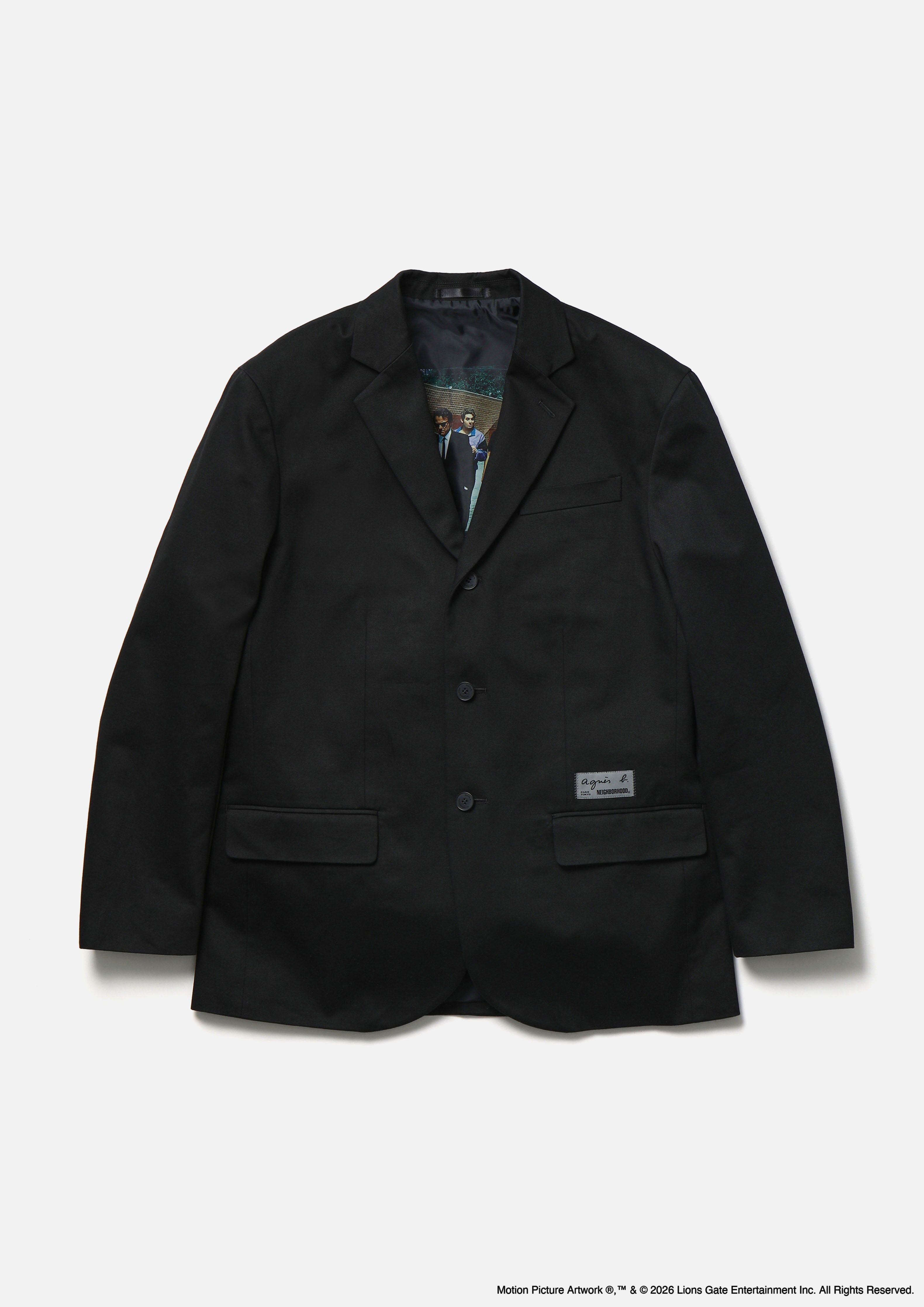 『代購商品』2026SS NEIGHBORHOOD NBHD NH X AGNES B. X RESERVOIR DOGS . 3B JACKET 外套 2617270N-JKM01S