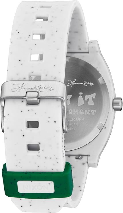 萬年鐘錶 - NIXON 尼克森  衝浪錶  Time Teller 畫布系列橡膠錶帶男錶 A1366-100 錶徑39.5MM